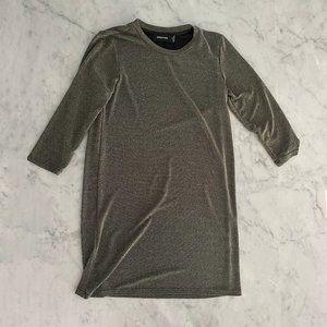 Minkpink Gold mini dress, M